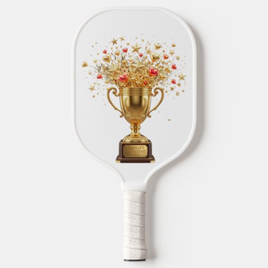 Mooiste papa van de wereld pickleball paddle (Voorkant)