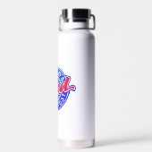 Mooiste papa van de wereld waterfles (Achterkant)