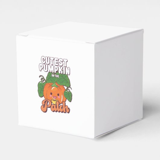mooiste pompoen in de lap bedankdoosjes (Voorkant Zijde)