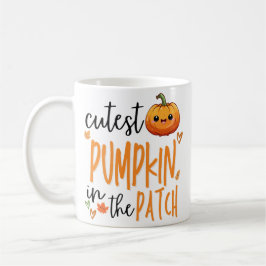 Mooiste Pompoen in de Patch, Eerste Halloween Herf Koffiemok