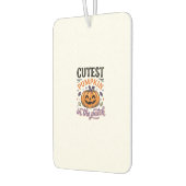 Mooiste Pompoen In De Patch Halloween Shirt Ontwer Luchtverfrisser (Links)