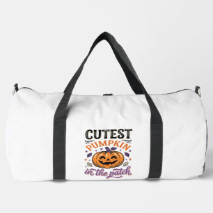 Mooiste Pompoen In De Patch Halloween Shirt Ontwer Plunjezak