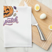 Mooiste Pompoen In De Patch Halloween Shirt Ontwer Theedoek (Quarter Fold)