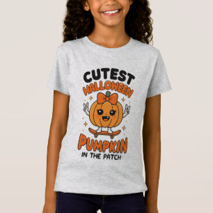 Mooiste Pompoen in de Patch – Schattig Halloween T-shirt