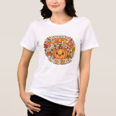 Mooiste Pompoen in de Patch Vrouwen Herfst T-Shirt (Voorkant)