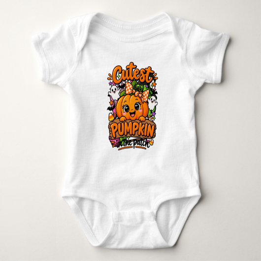 Mooiste Pompoen Romper (Voorkant)