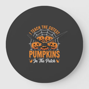 Mooiste Pompoenen In De Patch Leraar Halloween_1 Grote Klok