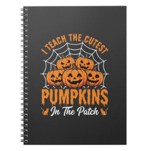 Mooiste Pompoenen In De Patch Leraar Halloween_1 Notitieboek