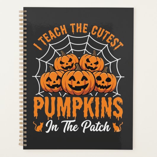 Mooiste Pompoenen In De Patch Leraar Halloween_1 Planner (Voorkant)