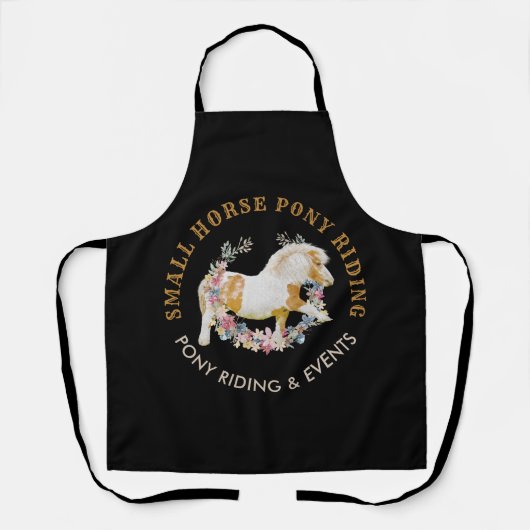 Mooiste Pony Logo Paard Schort (Voorkant)