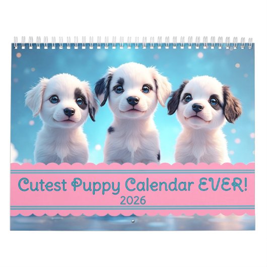 Mooiste puppykalender OOIT! Kalender (Hoes)