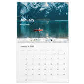 Mooiste reizen ter wereld bestemmingen kalender (Jan 2027)