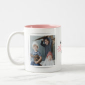 Mooiste Tante 2 Foto's Tweekleurige Koffiemok (Links)