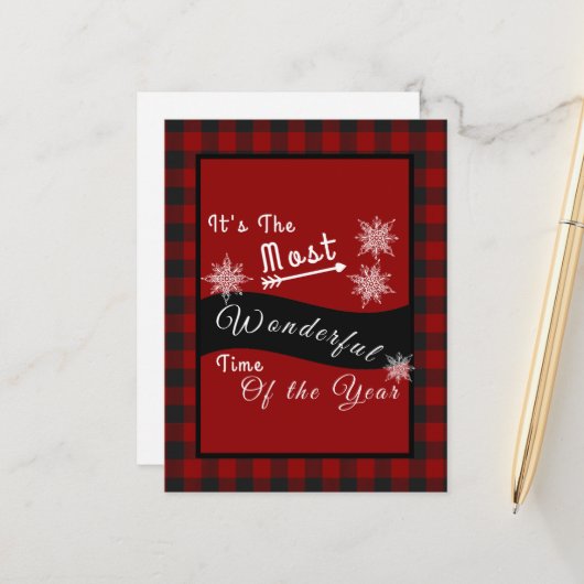 Mooiste tijd briefkaart (Voorkant / Achterkant in situ)