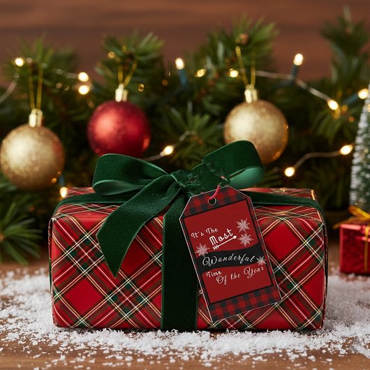 Mooiste tijd cadeaulabel