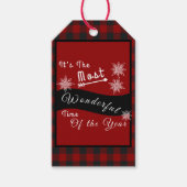 Mooiste tijd cadeaulabel (Voorkant)