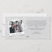 Mooiste Tijd Van Het Jaar Eenvoudig 3 Foto Feestdagenkaart (Achterkant)