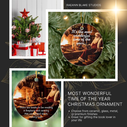 Mooiste Tijd van het Jaar Kerst Ornament
