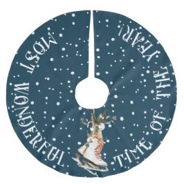 Mooiste Tijd van het Jaar, Schaatsen & Sneeuw Kerstboom Rok