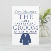 Mooiste uitnodiging voor vrijgezellenfeest voor de (Staand voorkant)