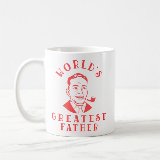 Mooiste Vader Ter Wereld Vintage Mok (Links)