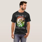 Mooiste Visser Vader Kerst Cadeau T-shirt (Voorkant volledig)
