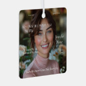 Mooiste vrouw levend metalen ornament (Voorkant Rechts)