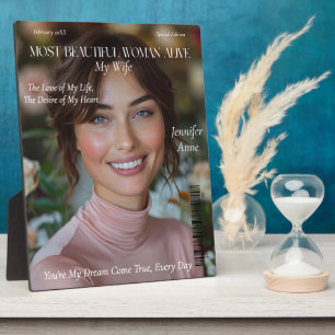 Mooiste vrouw levend vrouw vriendin fotoplaat