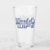 Mooiste Vrouw van de Wereld Glas (Achterkant)