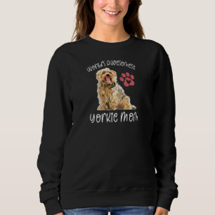 Mooiste vrouwen Yorkshire Terrier-moeder hondenlie Trui