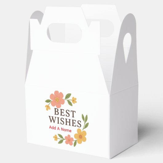 Mooiste Wensen Elegante Cadeauverpakking Bedankdoosjes (Geopend)