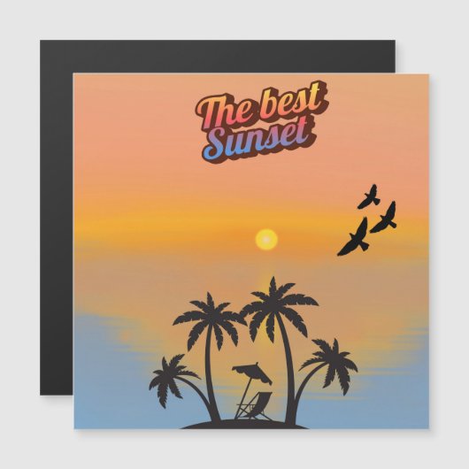Mooiste zonsondergang, (Voorkant / Achterkant)
