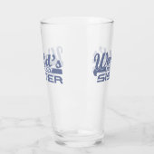 Mooiste Zus van de Wereld Glas (Links)