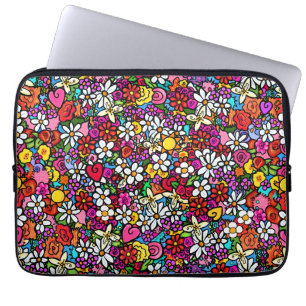 Mooitje tuin laptop sleeve