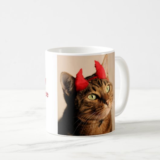 Mooki Devil lolcat - Mok (Voorkant rechts)