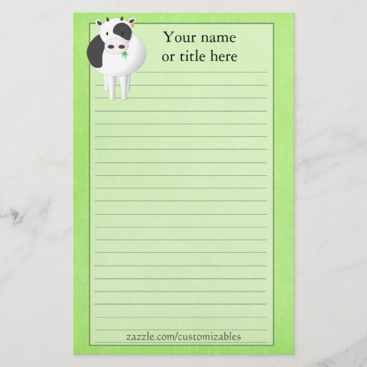 Mookoe Stationery Briefpapier (Voorkant)