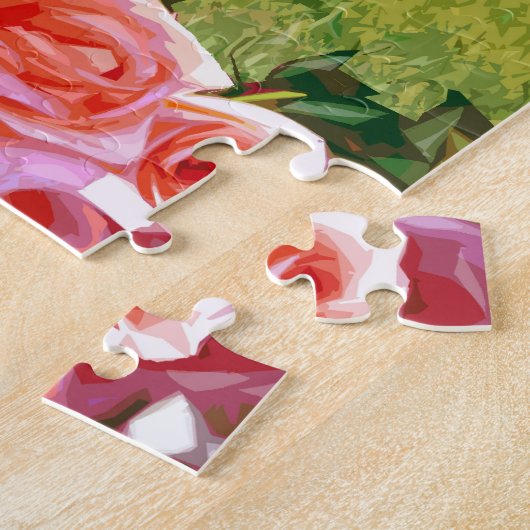 MOOKOEIEN VOOR HET MELLEN VAN ROZEN LEGPUZZEL (Zijkant)