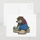 Mool als boer briefkaart (Voorkant / Achterkant)