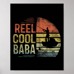 Mool Cool Baba Visgeschenken Baba Verjaardag Vinta Poster