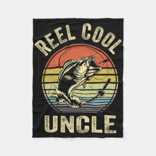 Mool Cool Oom Shirt Vaderdag B Vis Vader Vissen Fleece Deken