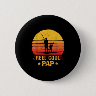 Mool Cool Pap Visvangst Vaderdag Ronde Button 5,7 Cm