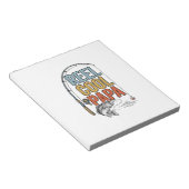 Mool Cool Papa Visshirt Ontwerp_1 Notitieblok (Schuin)
