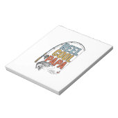 Mool Cool Papa Visshirt Ontwerp_1 Notitieblok (Linkerzijde)