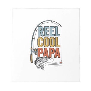 Mool Cool Papa Visshirt Ontwerp_1 Notitieblok