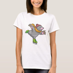 Mool IJsschaatsen Schaatsen Wintersporten T-shirt