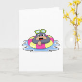 Mool met zwemring zwemmen.PNG Kaart (Gele Bloem)