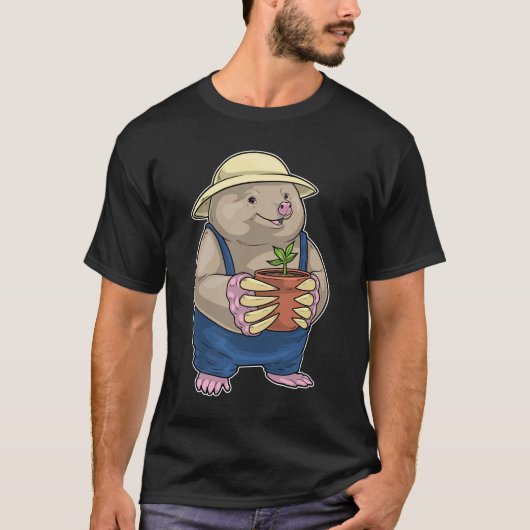 Mool Tuinman Plant Tuin T-shirt (Voorkant)
