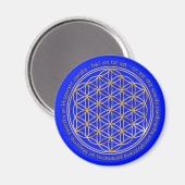 Moola Mantra / Blume Des Lebens | royal Magneet (Voorkant / Achterkant)
