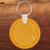 Moola Mantra/Blume Des Lebens | SINAASAPPEL Sleutelhanger (Voorkant)