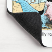 Moomaid Funny Koe Cartoon Gifts T - shirts Collect Muismat (Hoek)